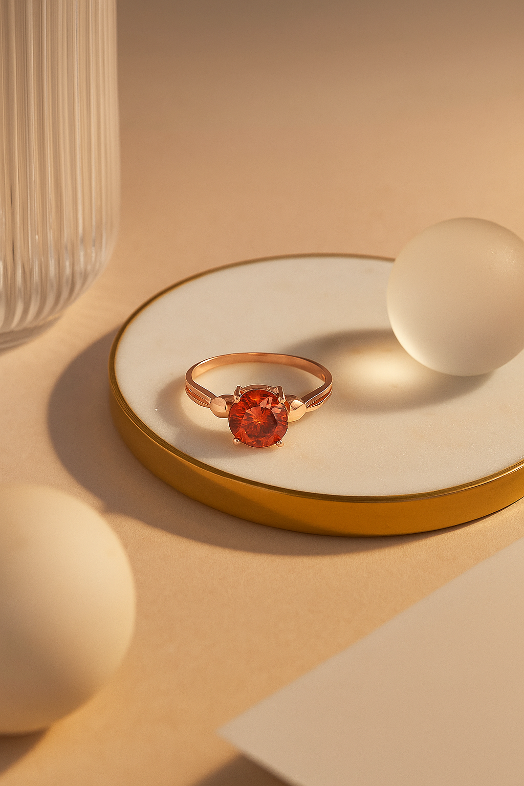 Red Spark Ring