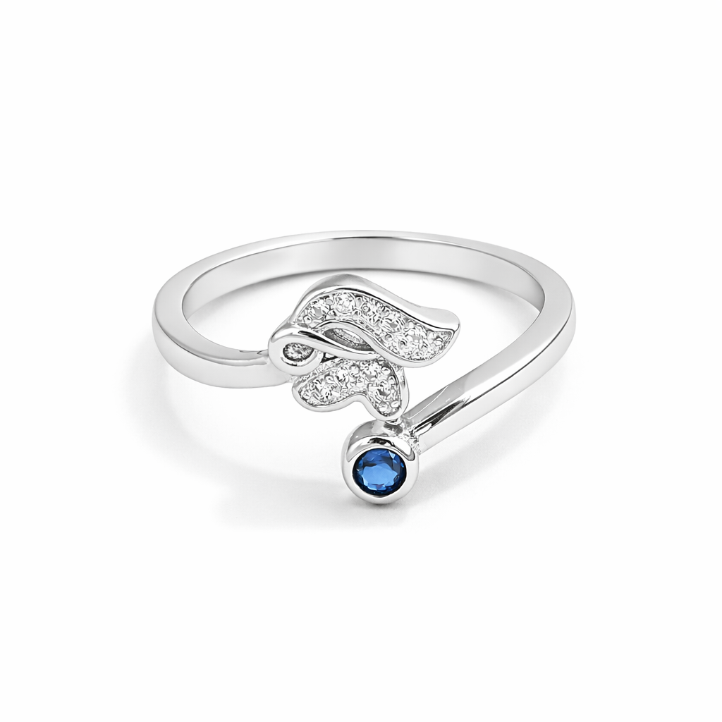 Infinity Wing Flow Ring – Minimal Artistic Adjustable Ring for Women | Elegant Symbolic Everyday Jewellery