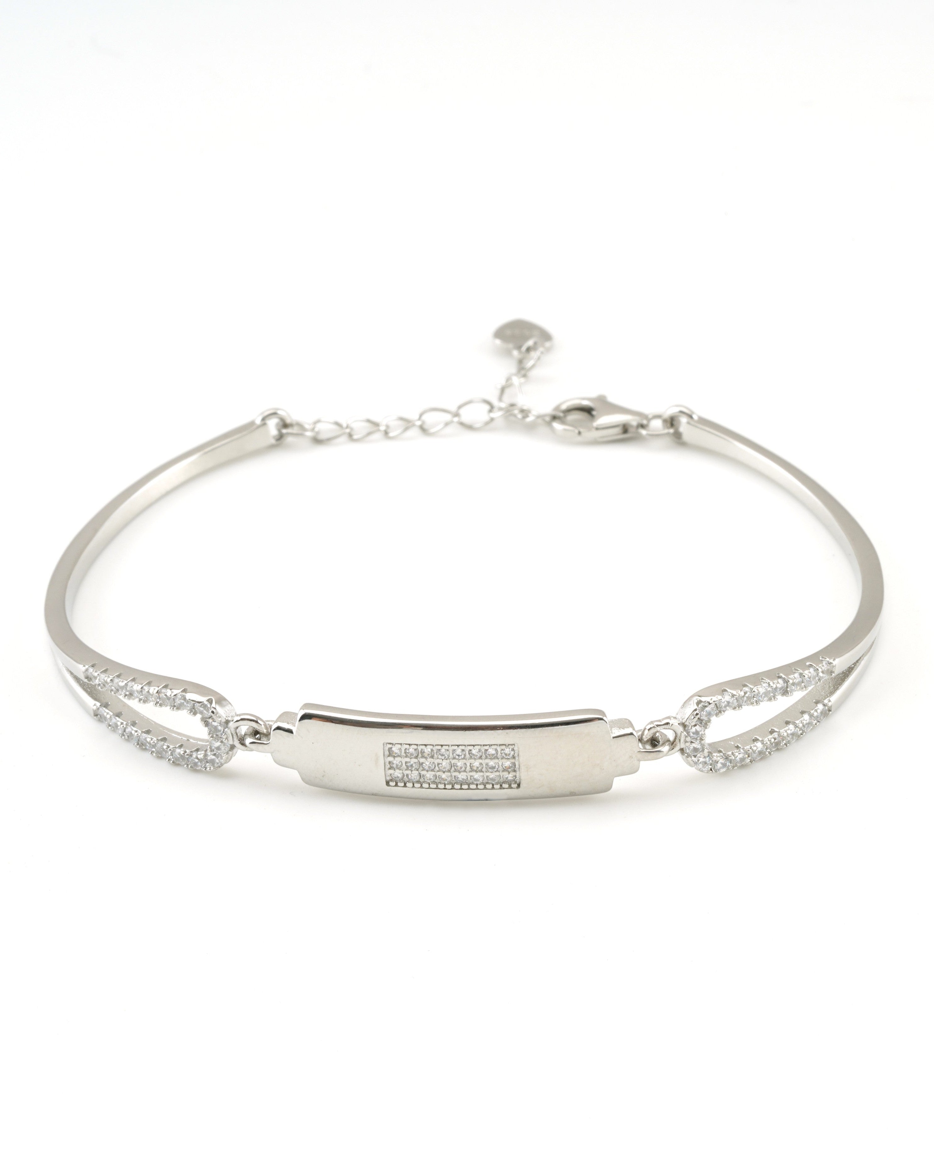 Luxe Recta Pavé Bracelet