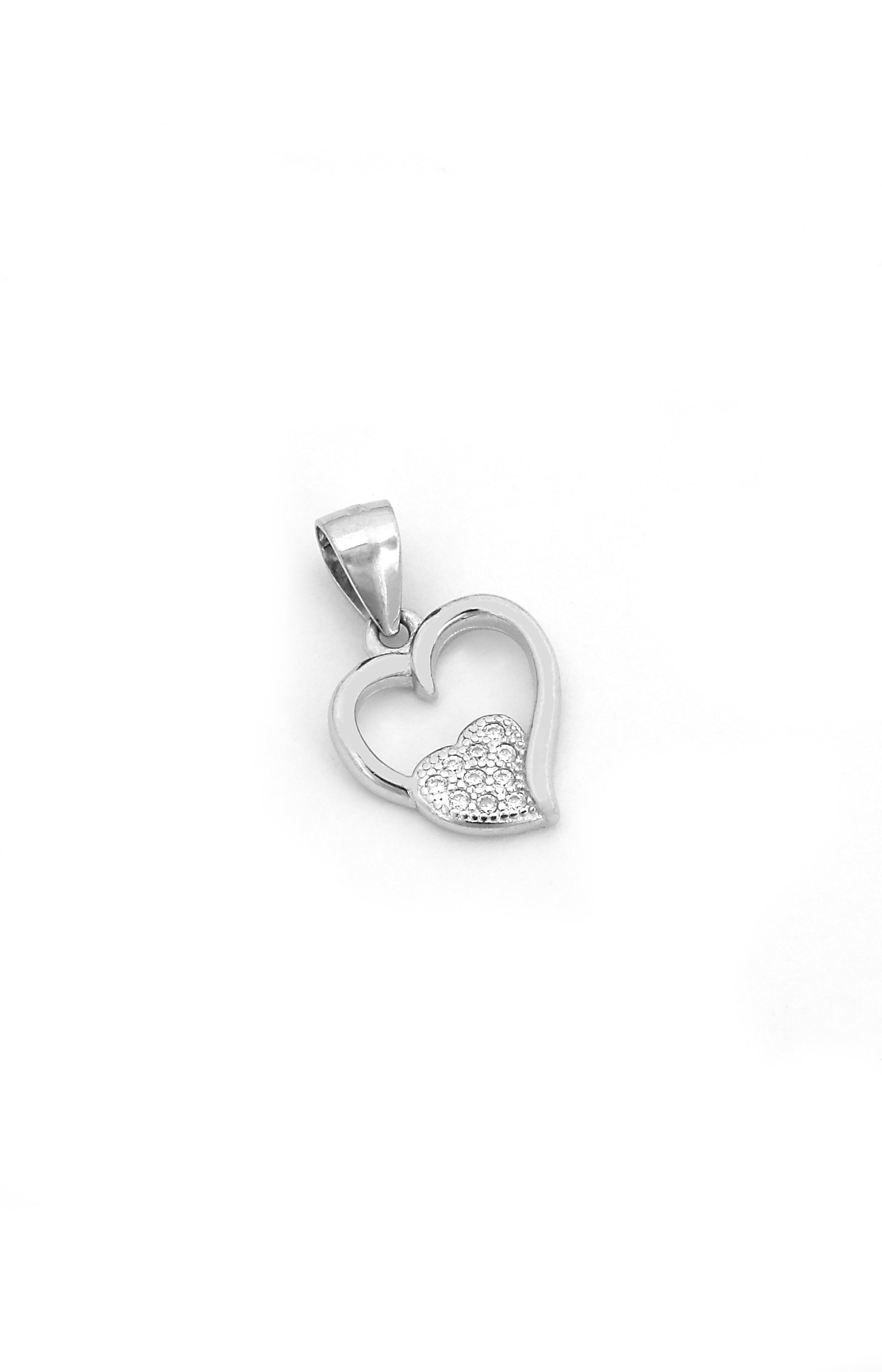 Silver Twilight Heart Silver Pendant 💖