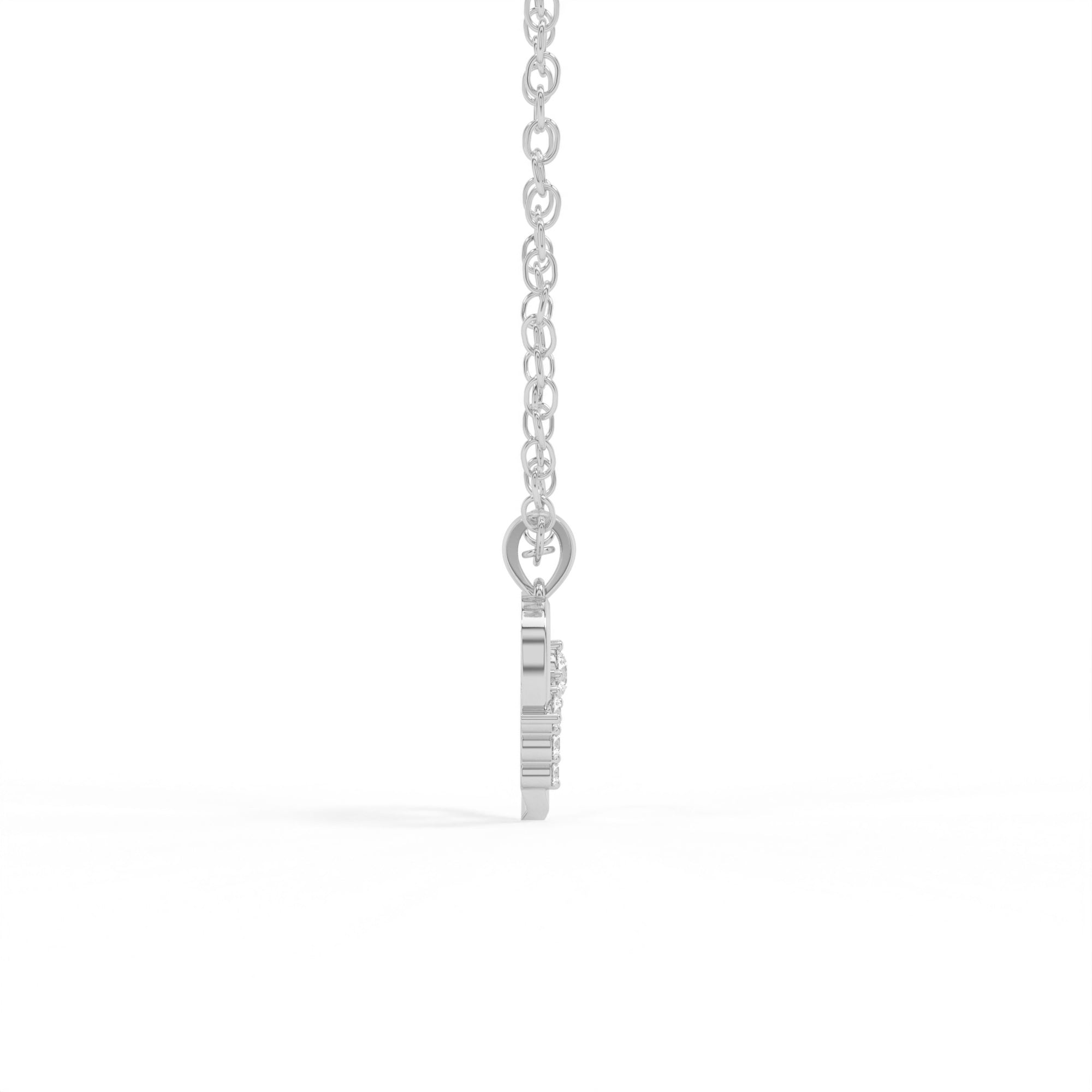Celeste Heart Pendant Necklace